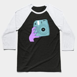 Instax blue Baseball T-Shirt